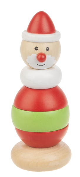 Wooden Holiday Toy Stacker