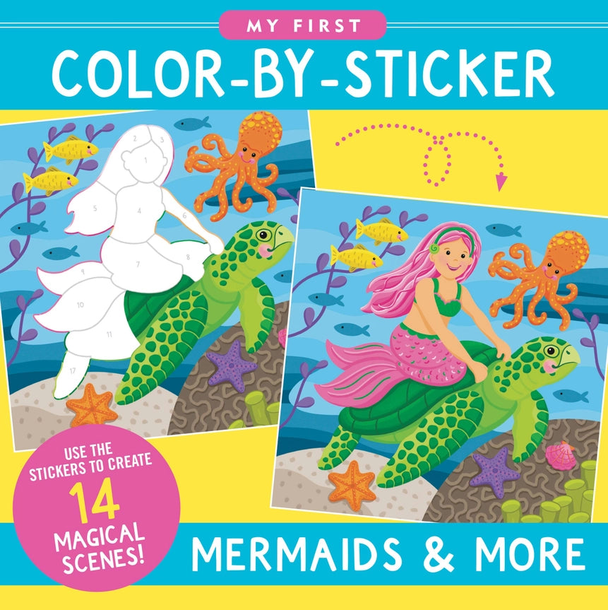 My First Color-By-Sticker - Furry Friends