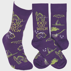 100% That Witch Socks