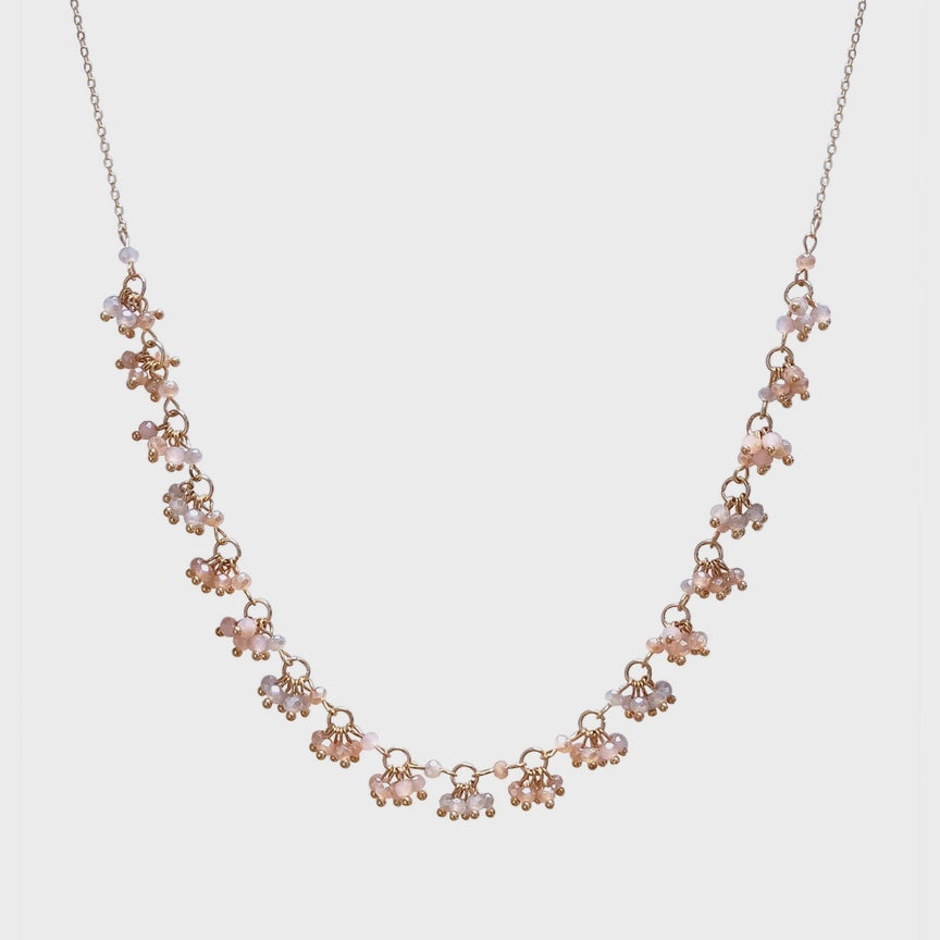 Dame Pink Ball Necklace