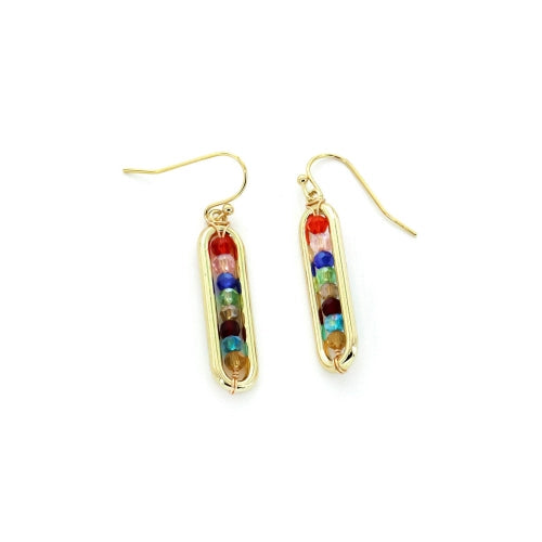Selwyn Gold Multi Earrings