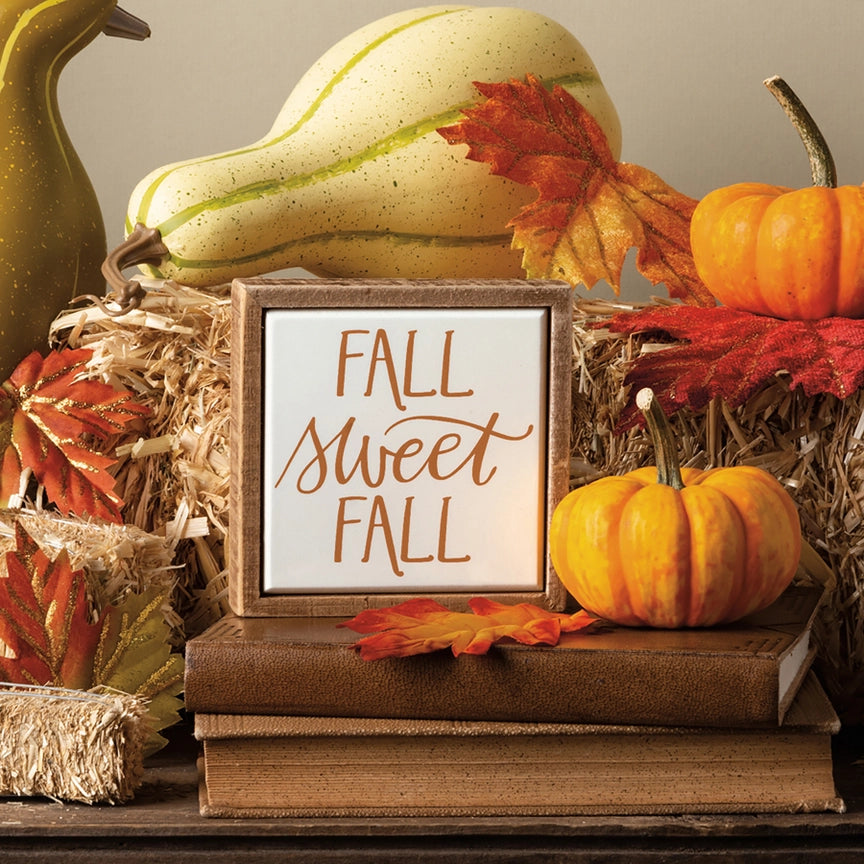 Fall Sweet Fall Mini Sign