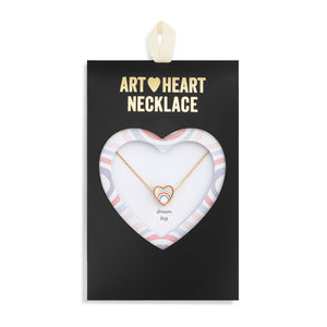 Art Heart Necklaces