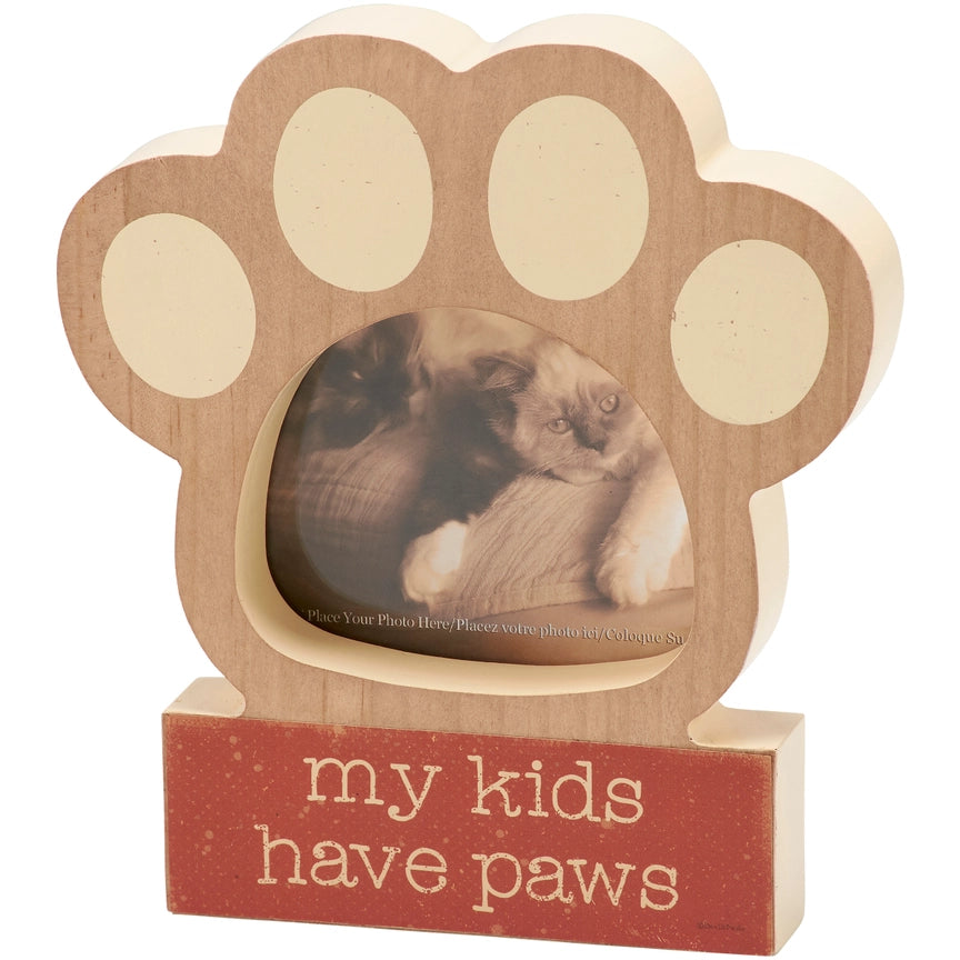 My Kids Have Paws Frame
