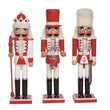Load image into Gallery viewer, Christmas Red &amp; White Nutcrackers
