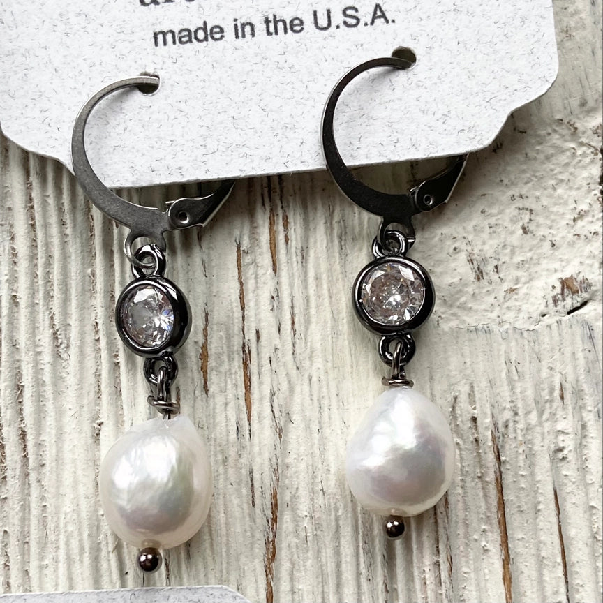 Fresh Water Pearl Earrings