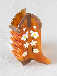 Cowboy Boot Claw Clip