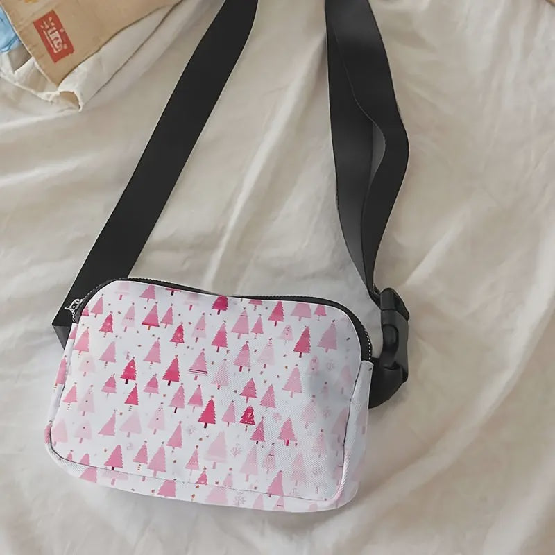 Pink Tree Belt Bag