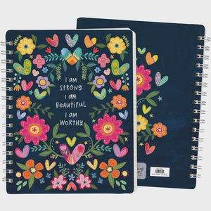 I Am Strong Spiral Notebook