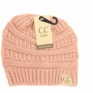 Kids Solid C.C Beanie