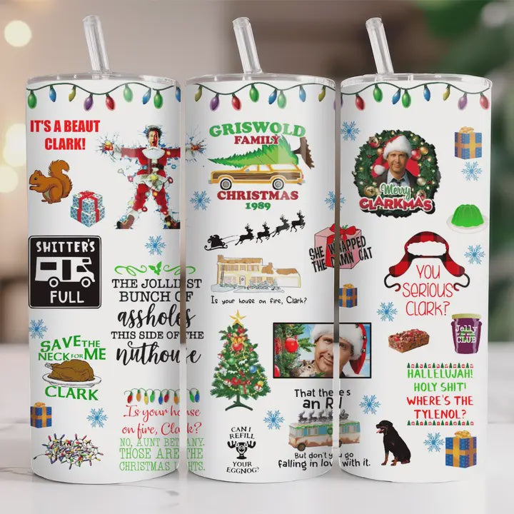 Holiday Colorful Tumblers