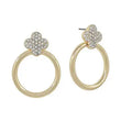 Load image into Gallery viewer, Wade Clover-Shaped Hoop Earrings
