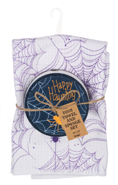 Halloween Towel and Sponge Sets