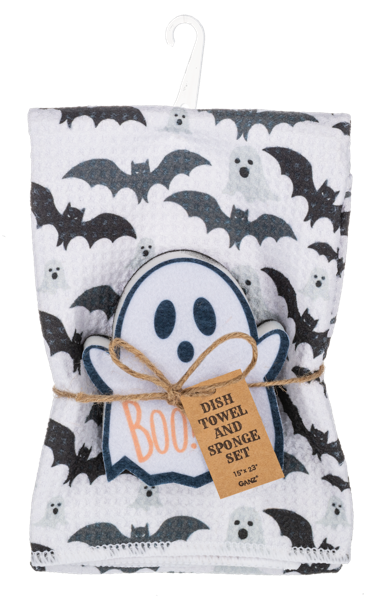 Halloween Towel and Sponge Sets