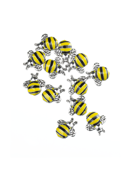 The Bumble Bee Cannot Fly Charm