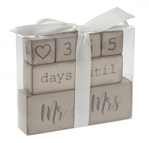 Wedding Countdown Block Calendar