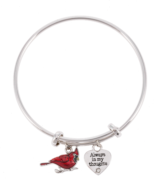 Always in My Heart Cardinal Bracelets