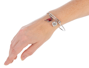 Always in My Heart Cardinal Bracelets