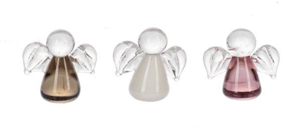 Angel Wishes Glass Charms