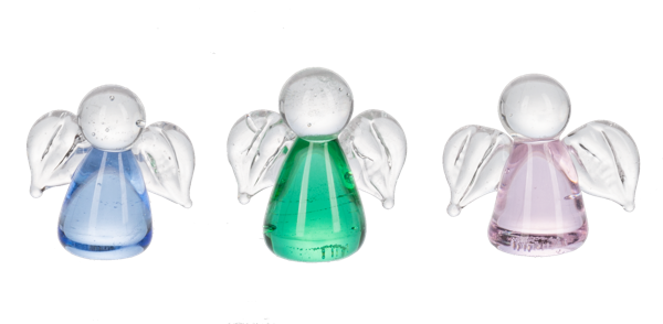 Angel Wishes Glass Charms