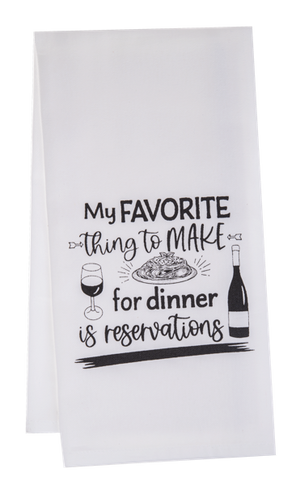 Mama Always Said Funny Tea Towels