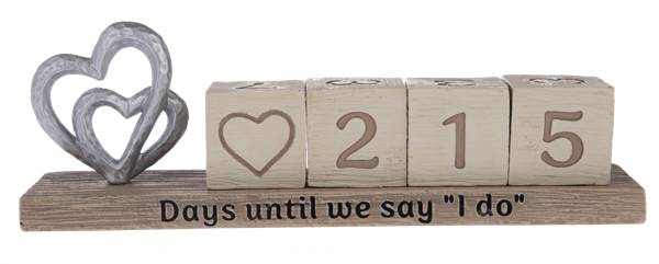 Wedding Countdown Blocks