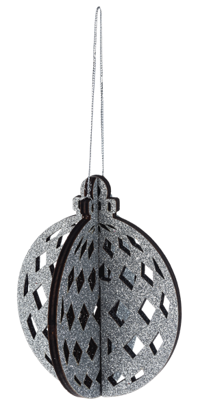 Laser Cut Ball Ornaments