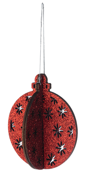 Laser Cut Ball Ornaments