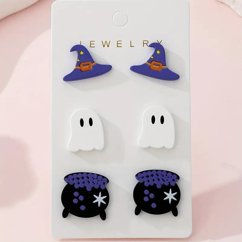 Halloween Acrylic Earrings