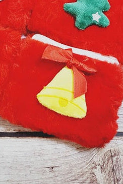 Christmas Fuzzy Coin Purse