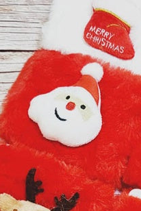 Christmas Fuzzy Coin Purse