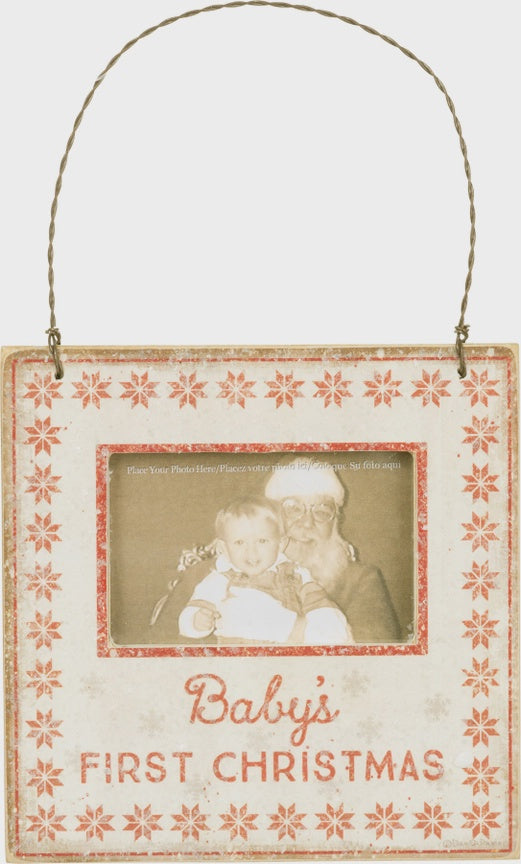 Baby's First Christmas Mini Frame