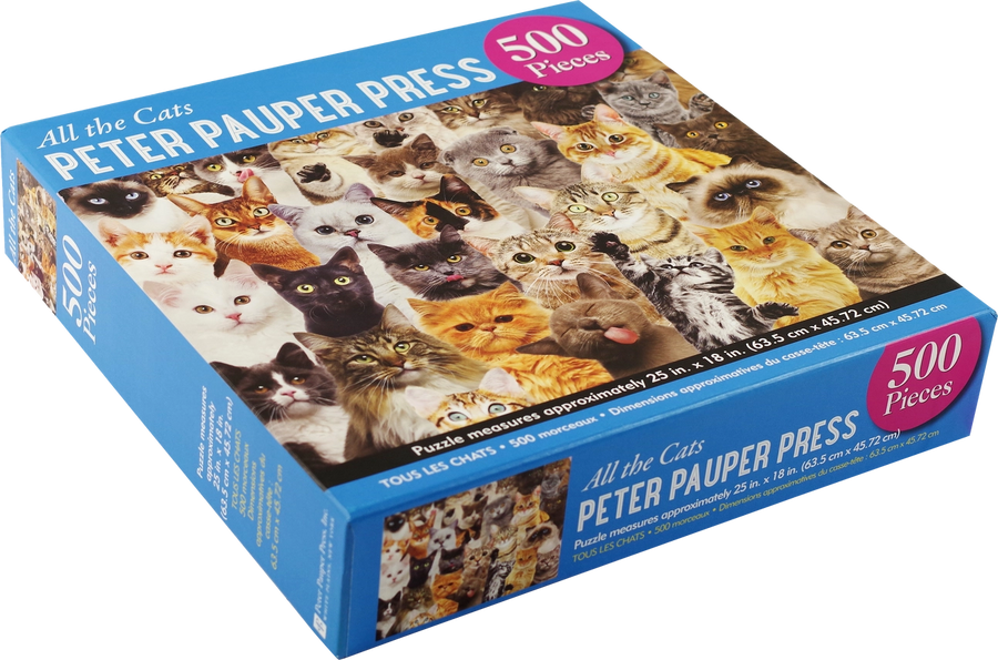 All the Cats 500 Piece Jigsaw Puzzle