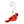 Load image into Gallery viewer, Red Cardinal Glass Ornament
