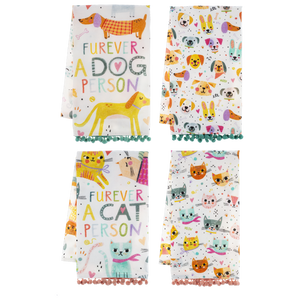 Furry Friends Tea Towels