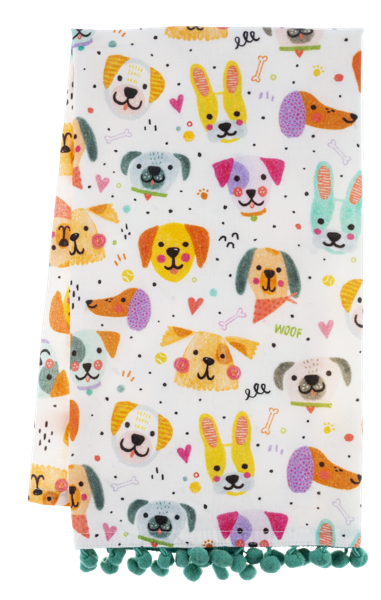 Furry Friends Tea Towels