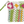 Load image into Gallery viewer, Crochet Striped Wristlet Pouches
