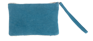 Crochet Striped Wristlet Pouches