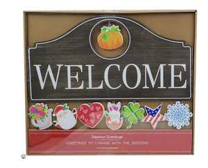 Welcome Seasonal Sign Set