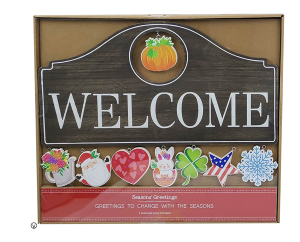 Welcome Seasonal Sign Set