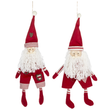Load image into Gallery viewer, Plush Santa Ornaments
