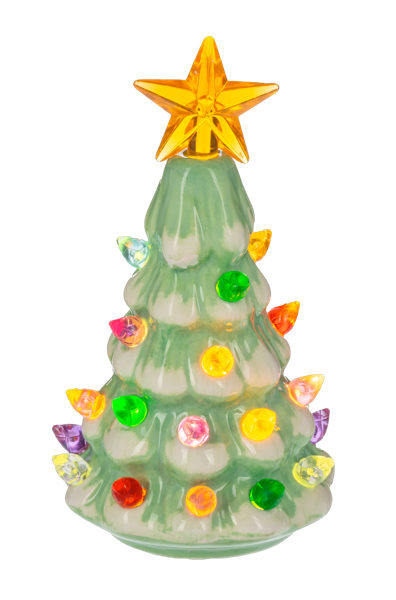 LED Light Up Retro Tree Mini Shimmers