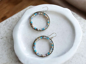 Large Lauren Hoops