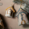Load image into Gallery viewer, Felted Baby Jesus Ornament
