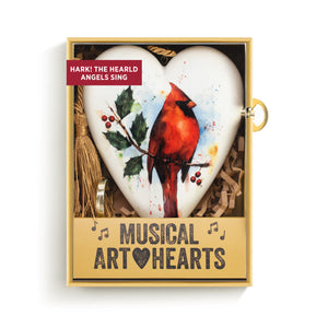 Holiday Musical Art Hearts