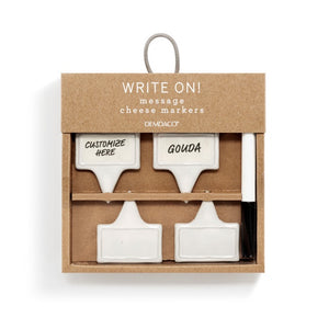 WRITE ON Message Cheese Markers