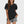 Load image into Gallery viewer, Black Knit Top with Flutter Sleeve

