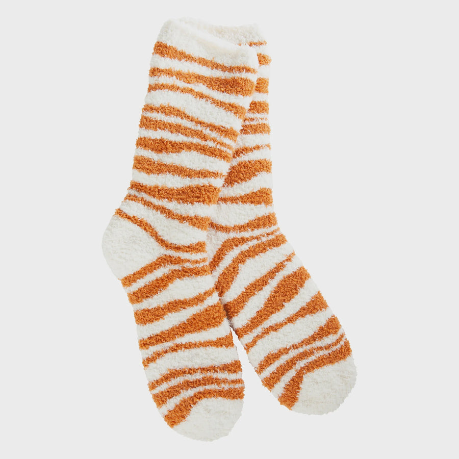 Knit Pickin' Collection Tiger Stripe Crew Socks
