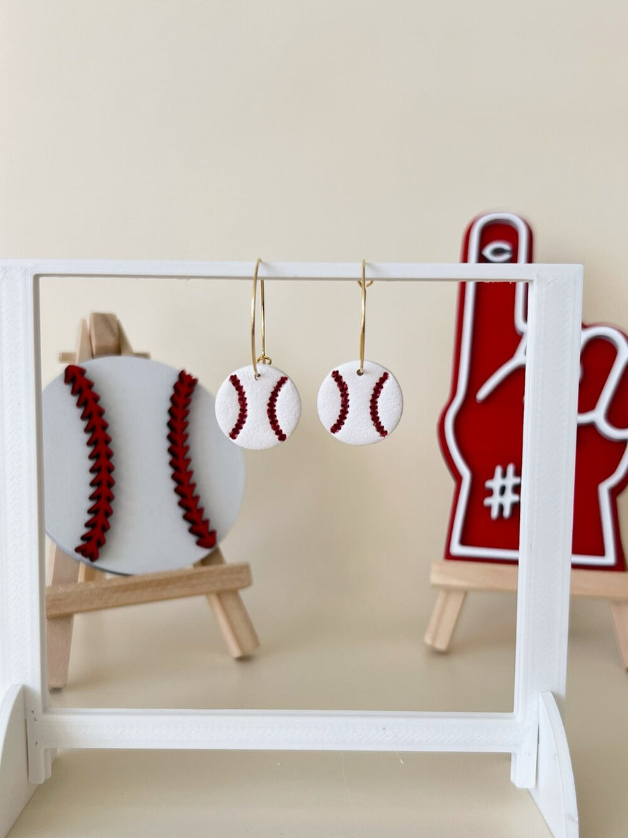 Baseball Hoop Dangle