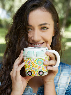 Folk Art Van Mug